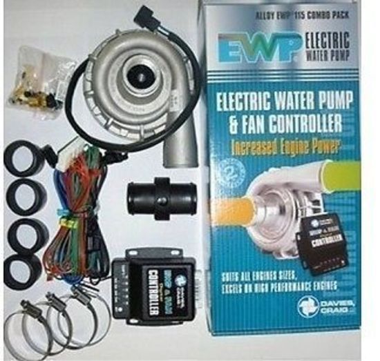 Davies Craig DC8050 Alloy Electric Water Pump EWP115 & Fan Controller Kit