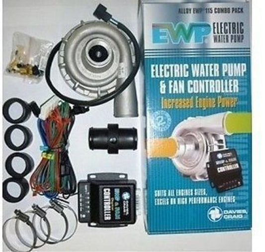 Davies Craig DC8050 Alloy Electric Water Pump EWP115 & Fan Controller Kit