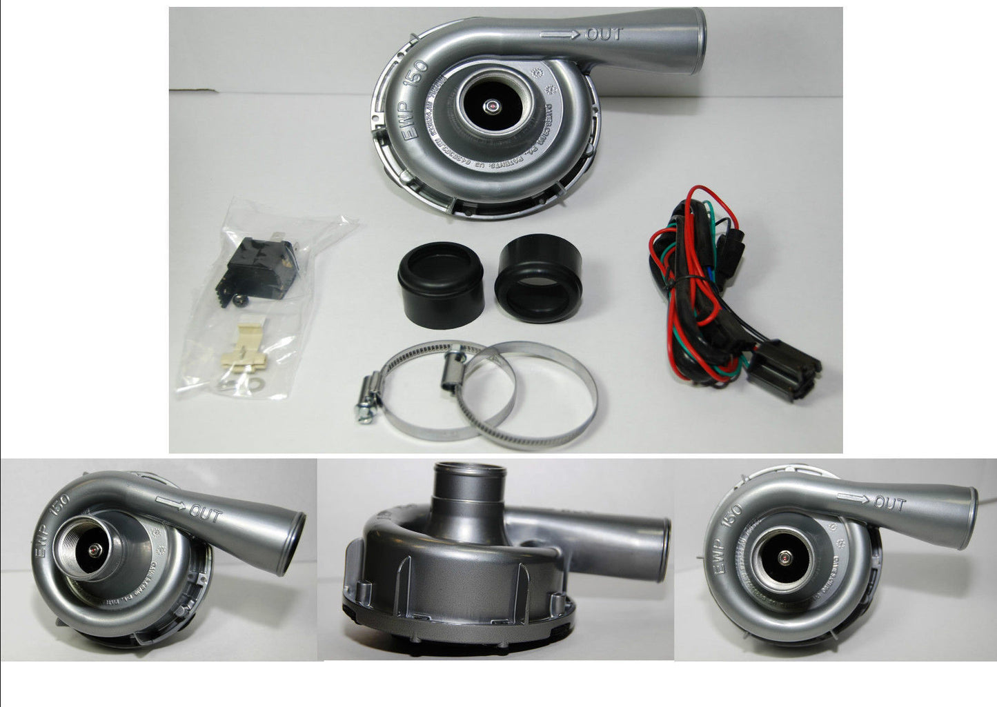 Davies Craig DC8060 EWP150 Alloy Electric Water Pump Kit , 12V 150LPM suit 6-8Cyl