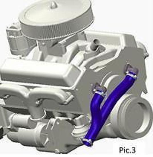 Davies Craig DC8620 Chev Big Block Electric Water Pump Header-Adaptor Kit