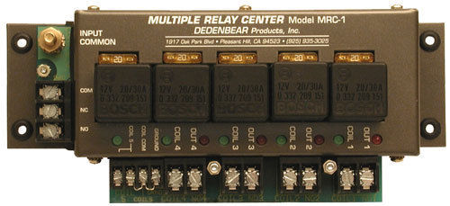 Dedenbear DE-MRC1 Dedenbear Multiple Relay Center Unit 20 Amp Single Pole