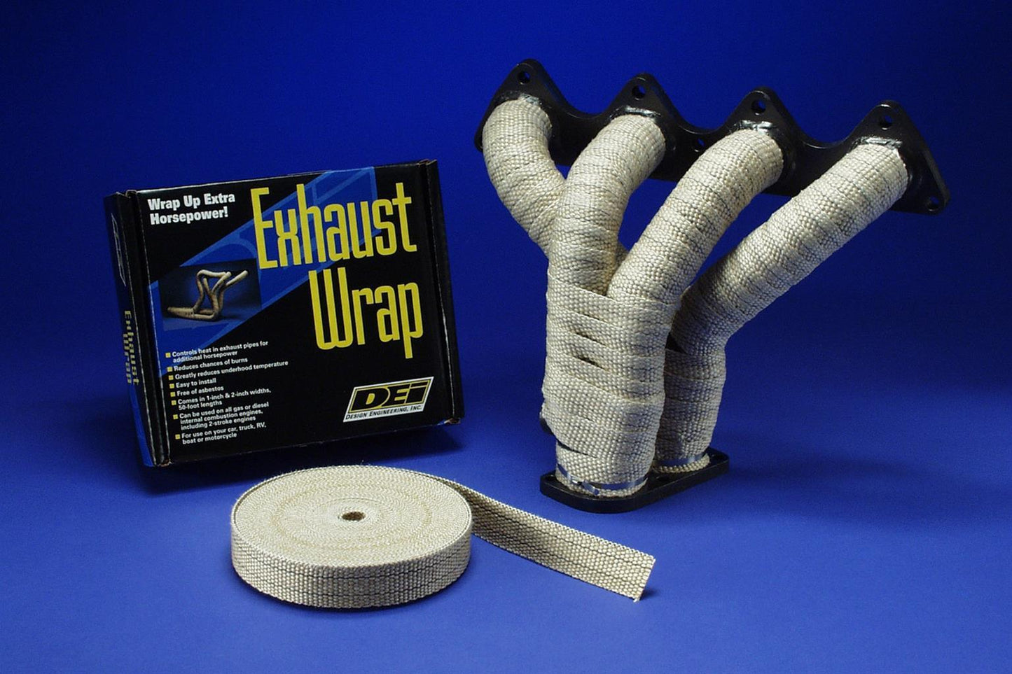 DEI Design Engineering DEI010105Exhaust Wrap 1"x 15 feet -Tan