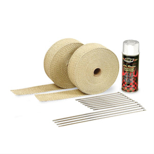 DEI Design Engineering DEI010111Exhaust Wrap Kit White HT Coating