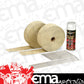 DEI Design Engineering DEI010111Exhaust Wrap Kit White HT Coating