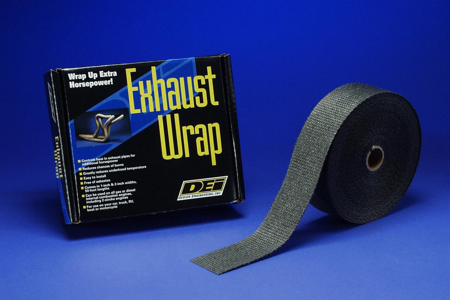 DEI Design Engineering DEI010116Exhaust Wrap 2"x 100 feet - Black
