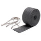 DEI Design Engineering DEI010119Pipe Wrap & Ties Kit 2" x 25ft Black