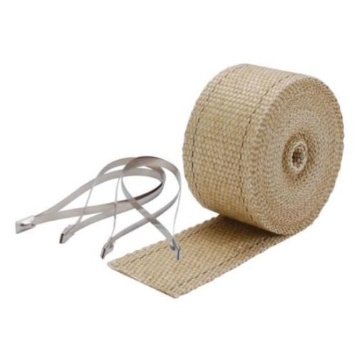 DEI Design Engineering DEI010122 Pipe Wrap & Ties Kit 2" x 25ft Tan