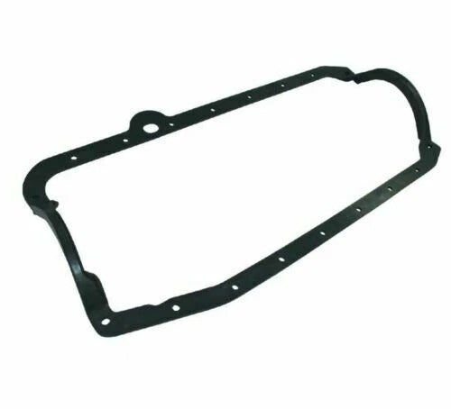 CHEV SB RUBBER OIL PAN GASKET SUIT ALUMINIUM PAN PRE 65-79 LH DIPSTICK (EMA-6105)
