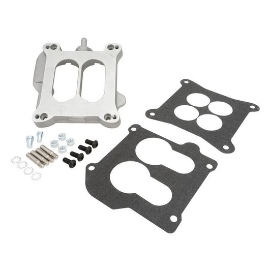 CARBURETOR ADAPTOR FORD SPREAD BORE TO SQUARE BORE HOLLEY KIT (EMA-CS520)