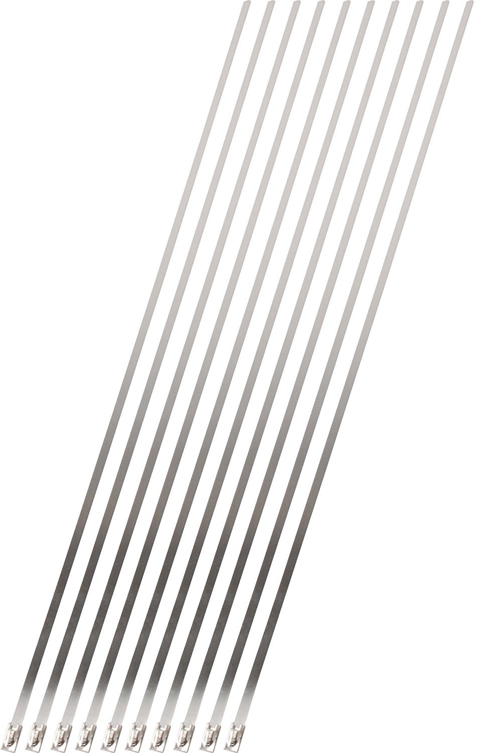 DEI Design Engineering DEI010203 S/Steel Locking Ties 20" (10pk)