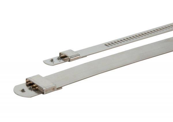 DEI Design Engineering DEI010208 S/Steel  Postive Locking Tie 7mm x 9in - 8pk