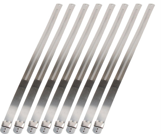 DEI Design Engineering DEI010211 S/Steel  Postive Locking Tie 1/2in x 9in - 8pk