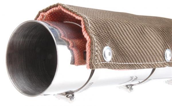 DEI Design Engineering DEI010453 4" X 8" Pipe Shield w/ SS Clamps