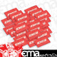 DEI Design Engineering DEI010821 Shrink Tube Red 12mm x 1.5"
