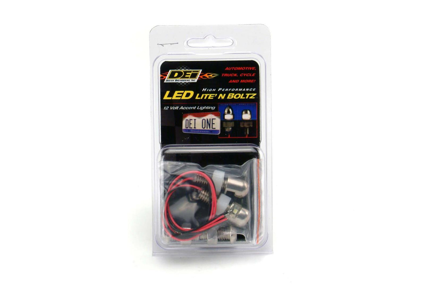 DEI Design Engineering DEI030301 Lite n Bolts license plate kit Satin 4pk