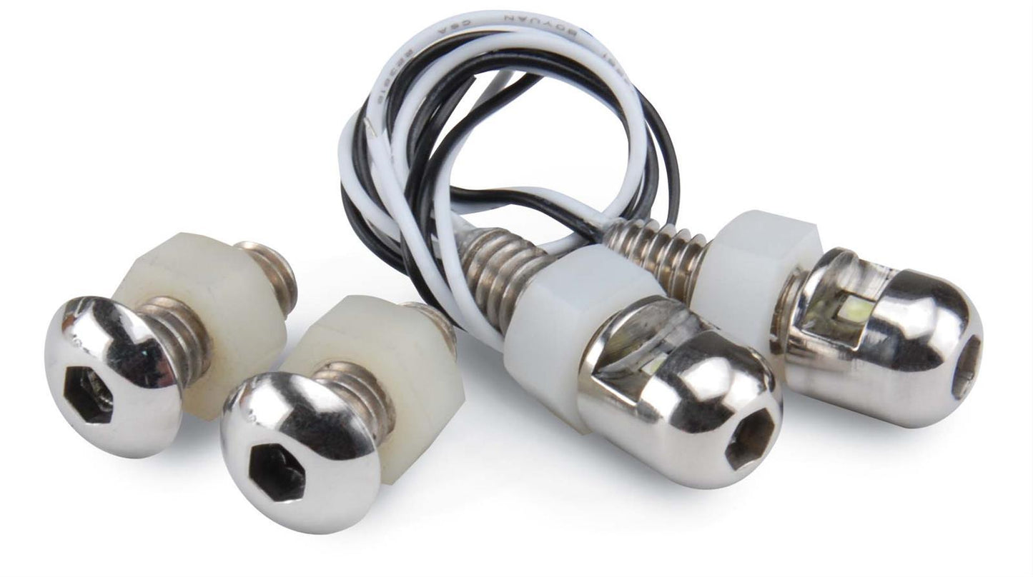 DEI Design Engineering DEI030301 Lite n Bolts license plate kit Satin 4pk