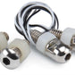 DEI Design Engineering DEI030309 Lite n Bolts license plate kit Polished 4pk
