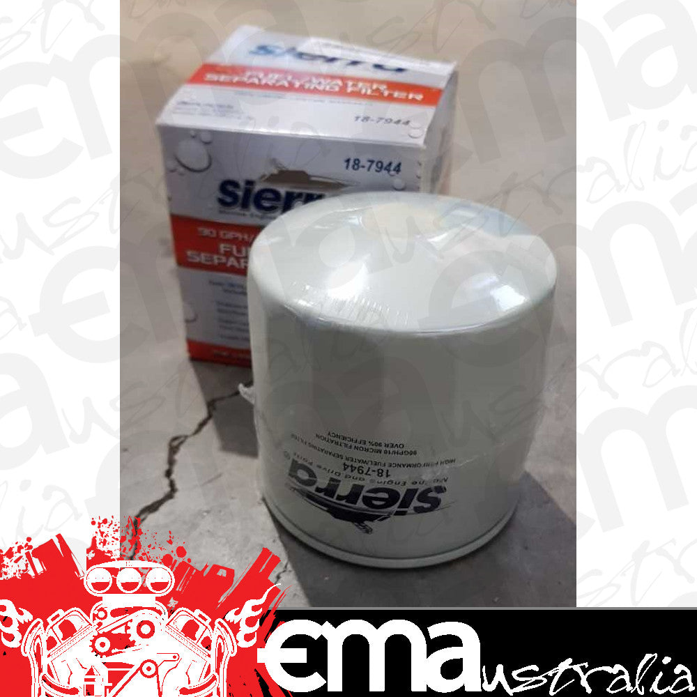 Sierra Marine 18-7944 Sierra Fuel/Water Separating Filter Mercruiser - Equiv Merc # 35-802893Q