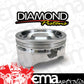 Diamond Pistons DIA11426 Diamond Racing Chev Small Block 350 383 Turbo / Blower Dish Pistons