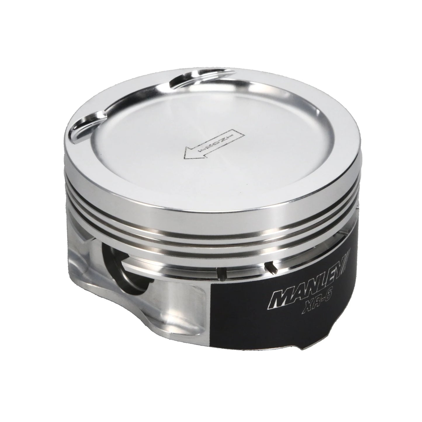 Manley Ford 4.0L Barra 240T Piston Set – 3.637 in. Bore 1.215 in. CH, -16.00 CC (MAN628004C-6)
