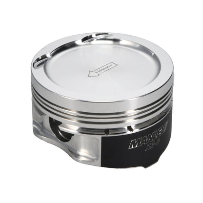Manley Ford 4.0L Barra 240T Piston Set – 3.637 in. Bore 1.215 in. CH, -16.00 CC (MAN628004C-6)