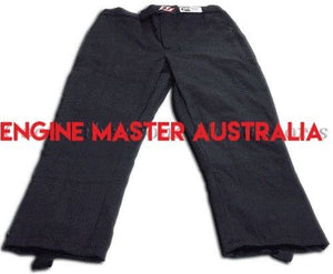 DJ Safety DJ012339 Black Drivers Pants SFI Rated SFI 3-2A/5 Medium 2 Layer