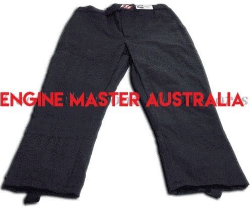 DJ Safety DJ012359 Black Drivers Pants SFI Rated SFI 3-2A/5 x-Large 2 Layer