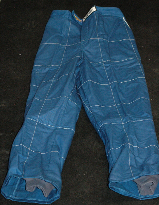 DJ Safety DJ014353 4 Layer Fireproof Race Pants SFI 3/2A-20 Rated x-Large Blue