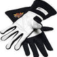 DJ Safety DJ022039 2 Layer SFI 3.3/5 Racing GlOves Medium Nomex & Leather Black