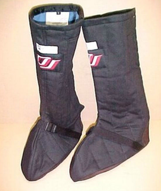 DJ Safety DJ051004 Clearance - Funny Car Nomex Driving Boots SFI 3-3-20 Size x-Large Black