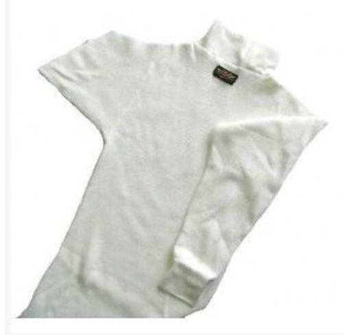 DJ Safety DJ060030 SFI 3.3 White Safety Nomex Underwear Top Mens Medium