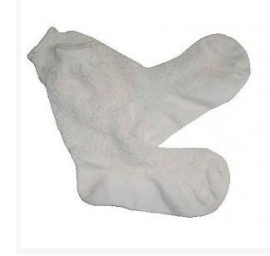 DJ Safety DJ063030 Nomex SFI 3.3 Underwear White Mens Size 7 8 9 10 Medium Socks