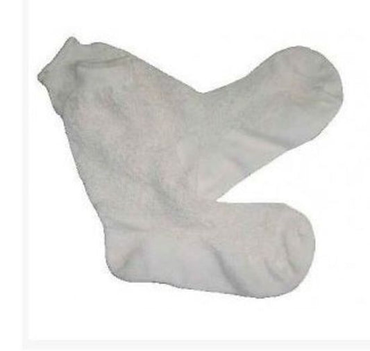 DJ Safety DJ063030 Nomex SFI 3.3 Underwear White Mens Size 7 8 9 10 Medium Socks