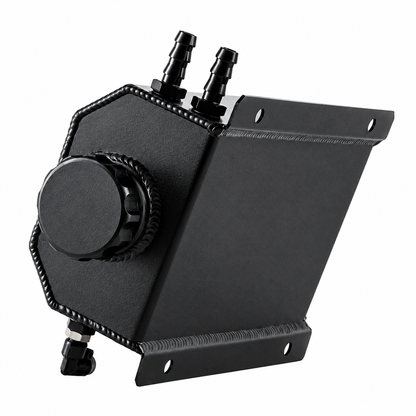 2L Radiator Coolant Overflow Tank Aluminium Black (EMA-OVERFLOWTANK)