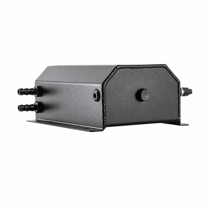 2L Radiator Coolant Overflow Tank Aluminium Black (EMA-OVERFLOWTANK)