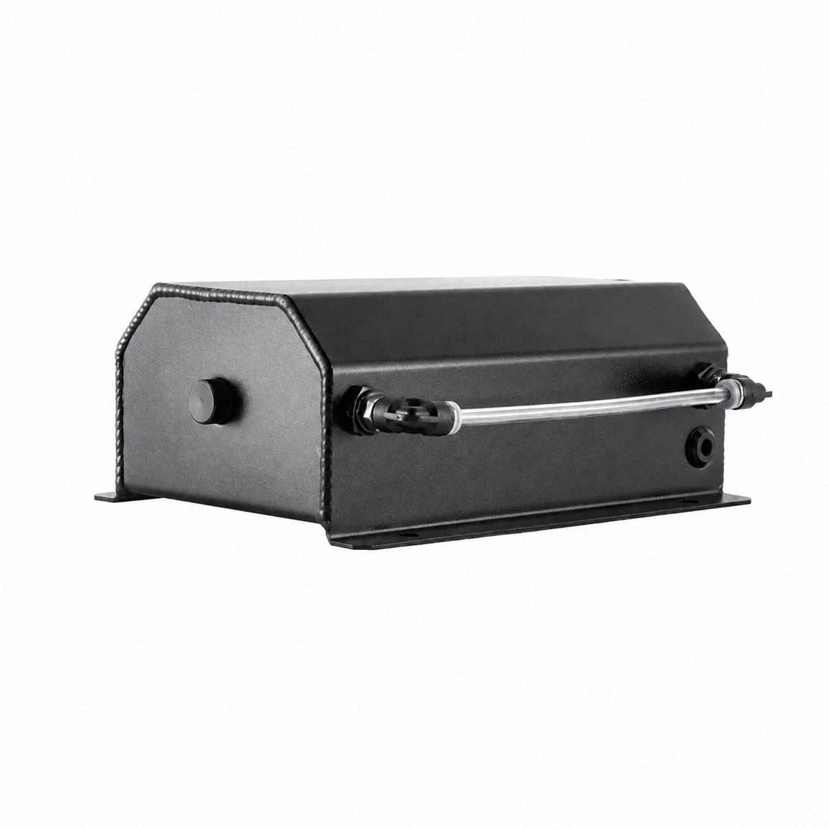 2L Radiator Coolant Overflow Tank Aluminium Black (EMA-OVERFLOWTANK)