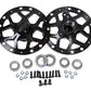 DMI DMI-SRC1971 Front Wheel Hubs Black Widow Style - Black Anodize Finish suit src-2000 Spindles