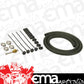 Derale Cooling Products DP12006 Basic Single Hose Transmission Cooler Instalation Kit 4 Ft Hose 12006