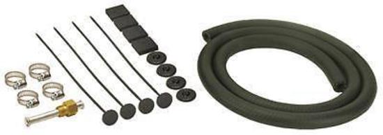 Derale Cooling Products DP12006 Basic Single Hose Transmission Cooler Instalation Kit 4 Ft Hose 12006