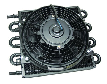 Derale 12742 8 Pass 13" Dyno-Cool Remote Cooler, 11/32"