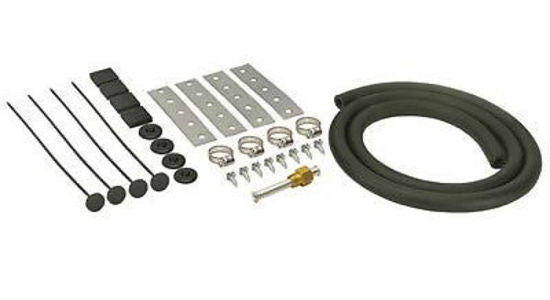 Derale DP13006 Universal Transmission Cooler Instalation Kit 4 Ft Hose & Hardware