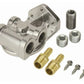Derale DP13049 Single Remote Oil Filter Mount 1/2" NPT In/Out 3/4"-16 Filter