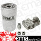 Derale DP13070 Single Mount Fuel/Water Separator Kit 1/2" NPT Inlet/Out 13070