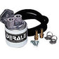 Derale DP13090 Standard Remote Trans Filter Kit 3/8" NPT In/Out 3/4"-16 Filter