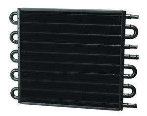Derale DP13302 Dual Circuit Tube & Fin Cooler 4 & 6 Pass w/ X2 11/32" Barbs & X2 1/2" Barbs