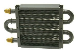 Derale DP13309 Compact Fluid Cooler -6An Inlets. 8-1/8" L X 5" H X 3/4" W