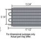 Derale DP13313 7000 Series Transmission Cooler -6An 17-1/2"L X 7-5/8"H X 3/4"W