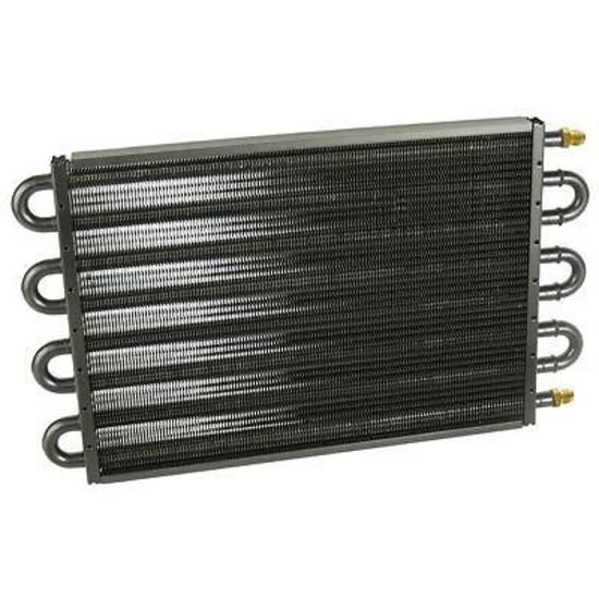 Derale DP13314 7000 Series Transmission Oil Cooler Only 10.25"X17.5" X .750" Black 13314