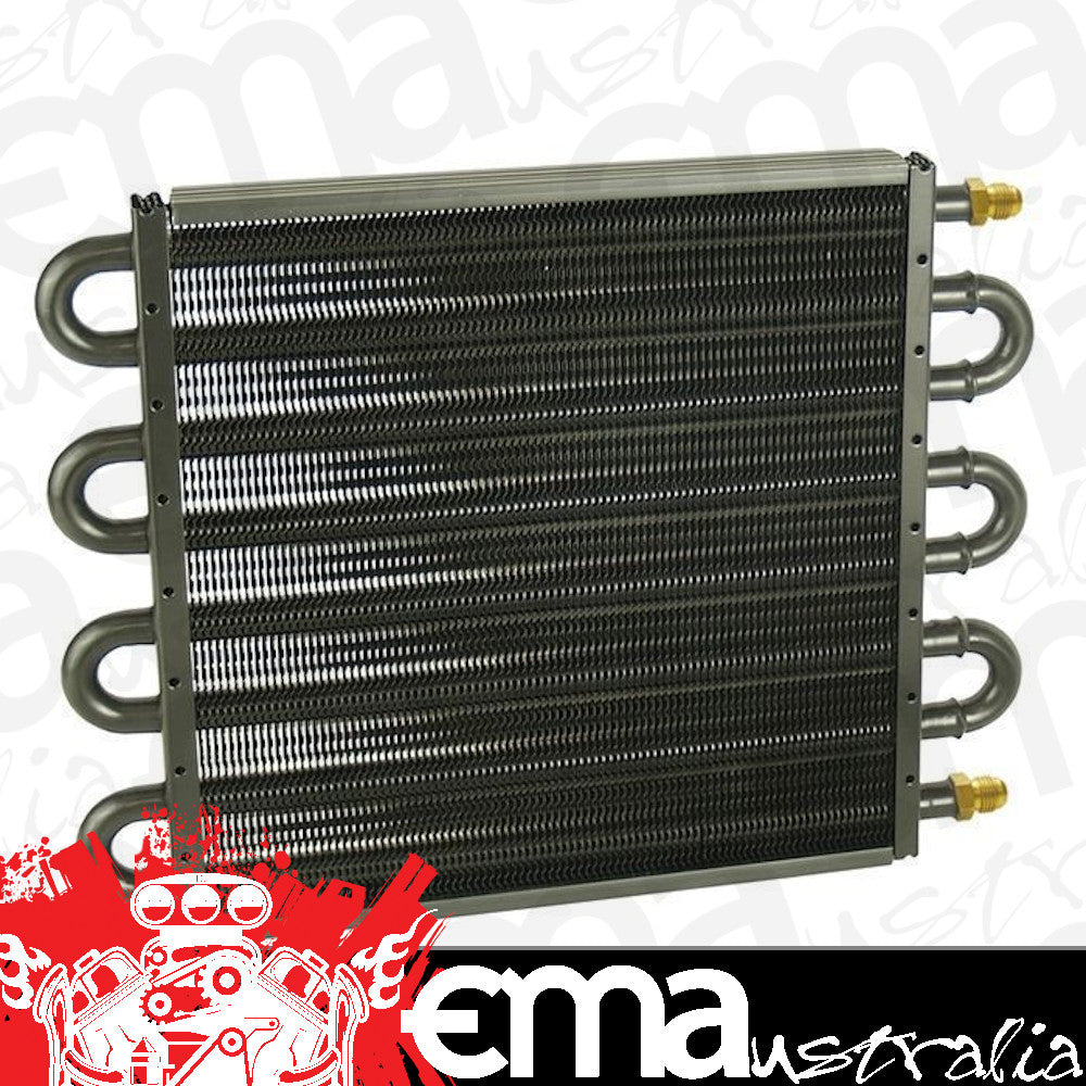 Derale 13317 8 Pass 13" Series 7000 Copper/Aluminum Transmission Cooler, -6AN