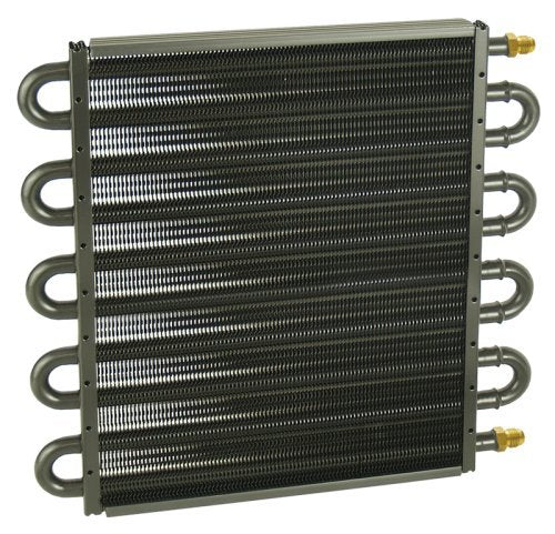 Derale DP13318 Series 7000 Tube & Fin Cooler -6An 13-1/2"W X 12-5/8"H X 3/4"D